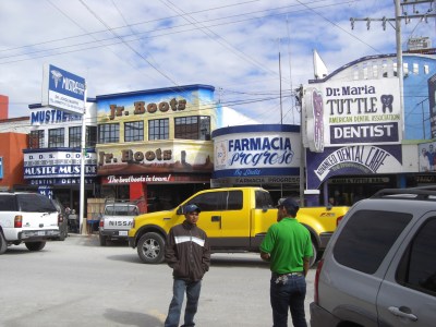 Boots?  Drugs?  Dentist?  Your pleasure