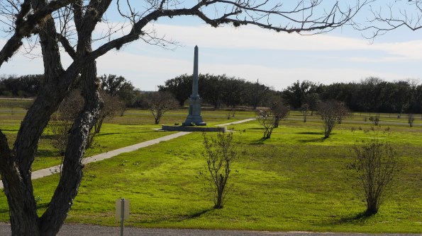 The area of the battle of Coleto Creek