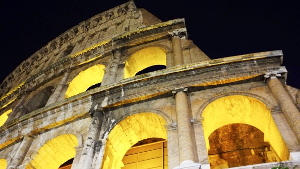 It is just as impressive at night