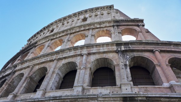 Enormous walls still stand