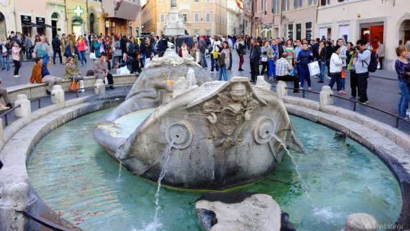 Sculpture at the Spanish Steps