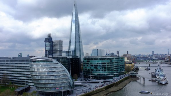 Skyline, looking west
