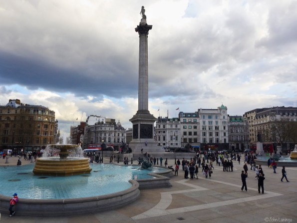 Nelson monument, Trafalgar Square