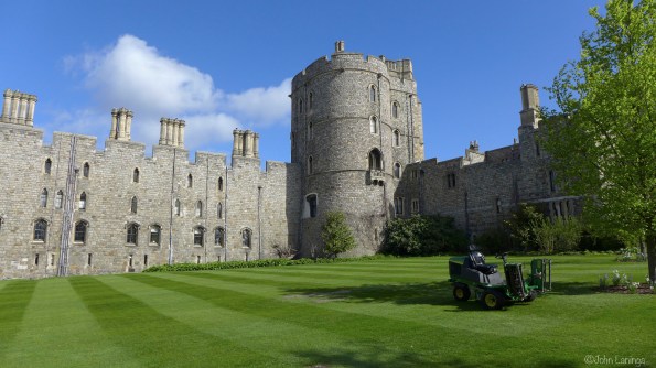 One of the turrets at Windsor Castle