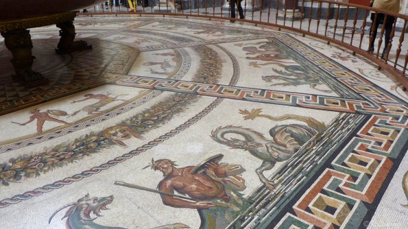 The floor is magnificent as well