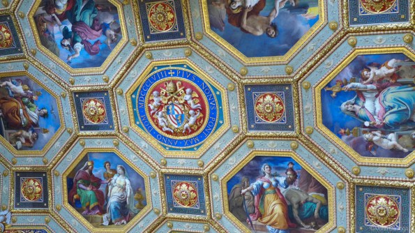 Beautiful ceiling artwork