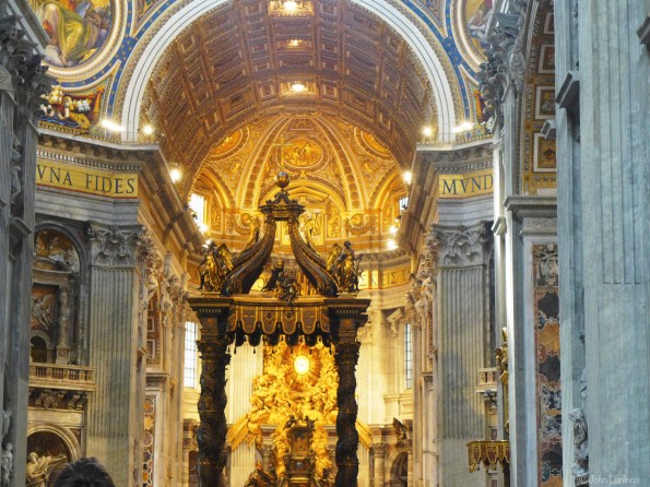The Altar in St Peters church