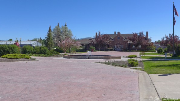 The historical railroad Depot