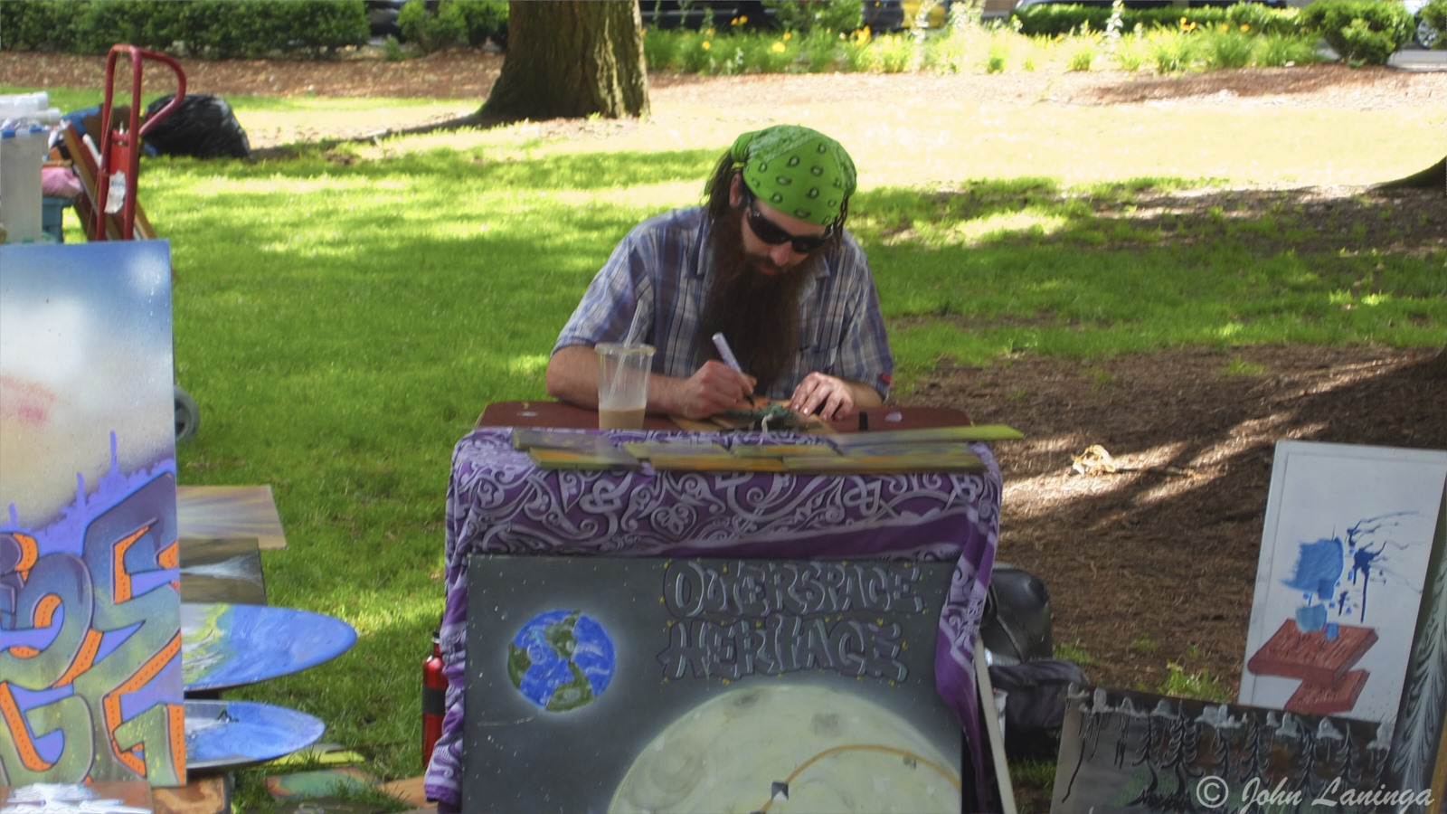 Now that is a true local artist!