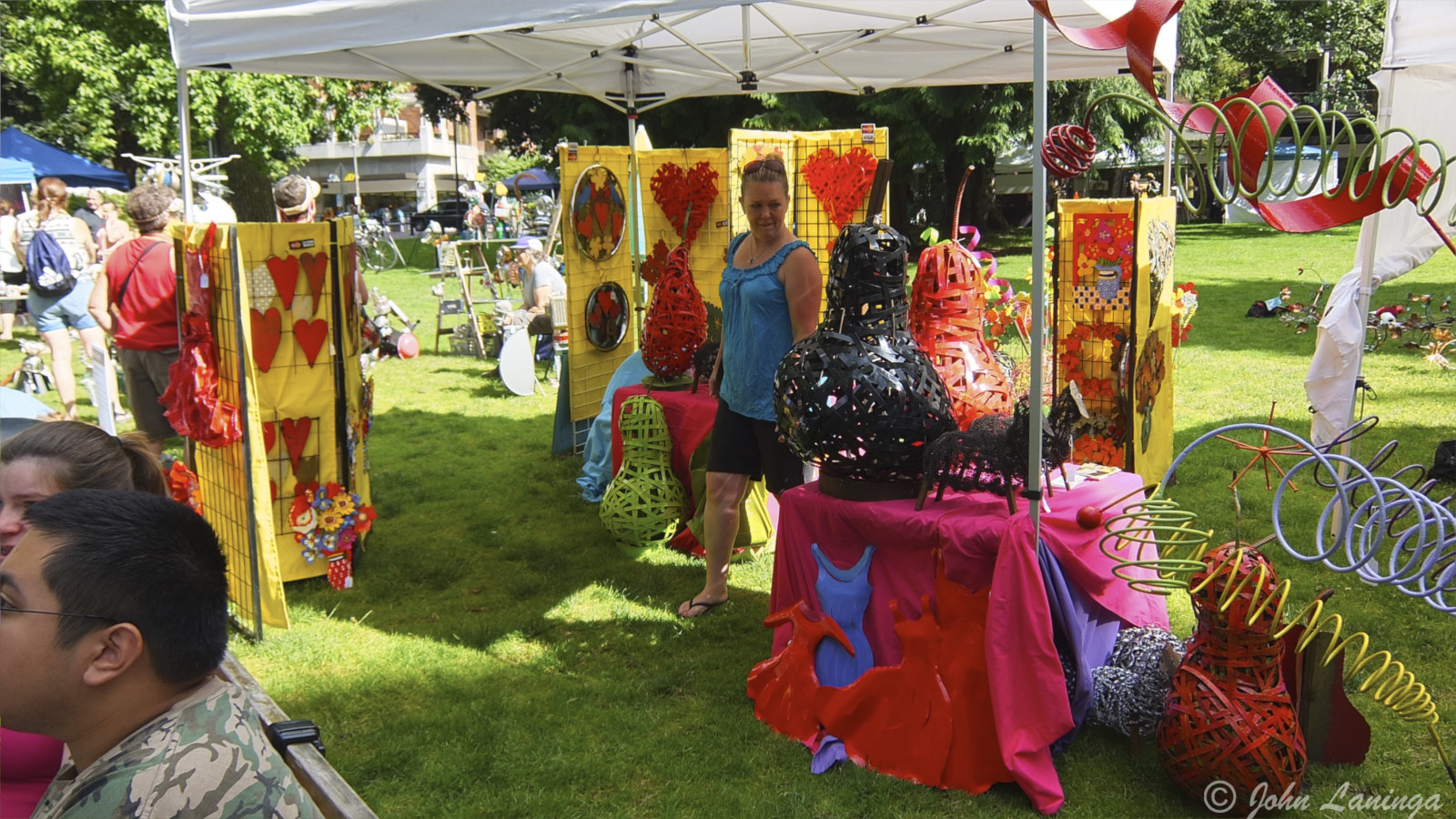 Scarp metal turned into art