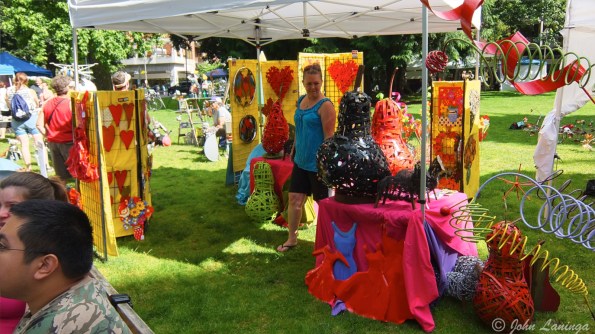 Scarp metal turned into art