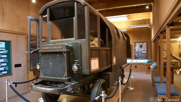 This truck was built from one log by Charles Kellog, who used it to promote this area