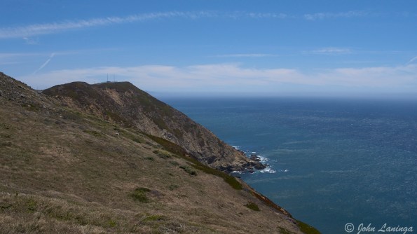 Part of the rugged coast