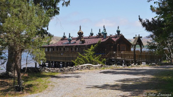 A very unusual house along the road in