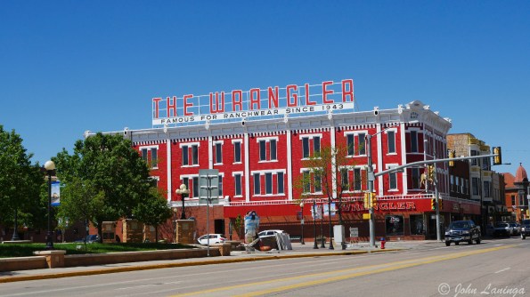 One of the picturesque downtown buildings