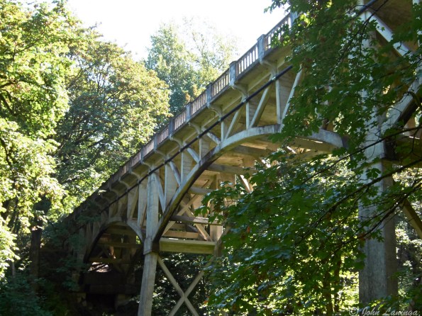 This bridge built by the CCC in the 1930's