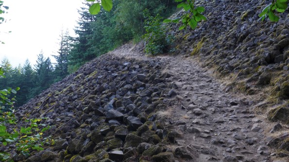 There were some rugged spots on this hike