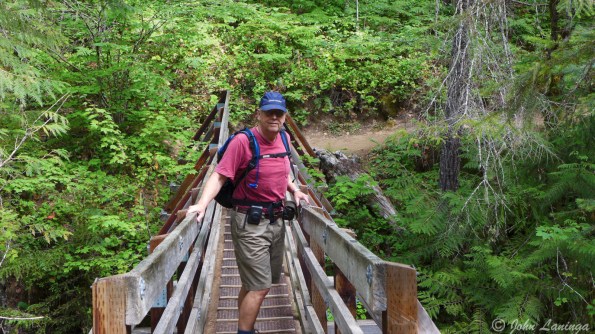 In fact, you have to cross it several times