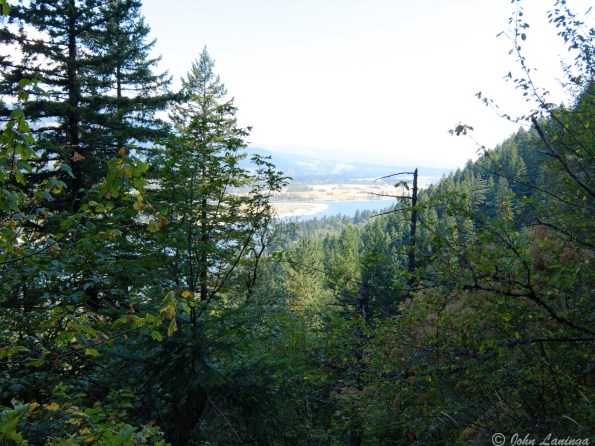 A view back to the Columbia River