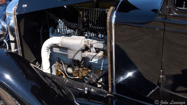 Port side view of the Graham Paige engine