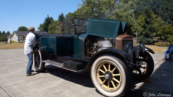 A good view of the Stanley Steamer