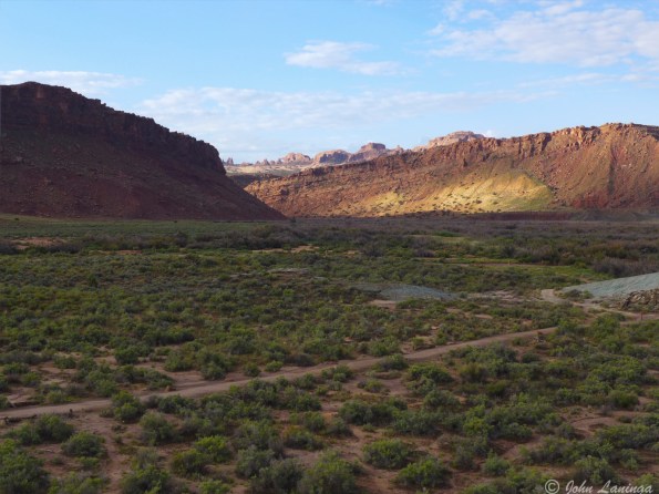 A different view when looking back