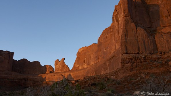 Early morning, looking towards Park Avenue