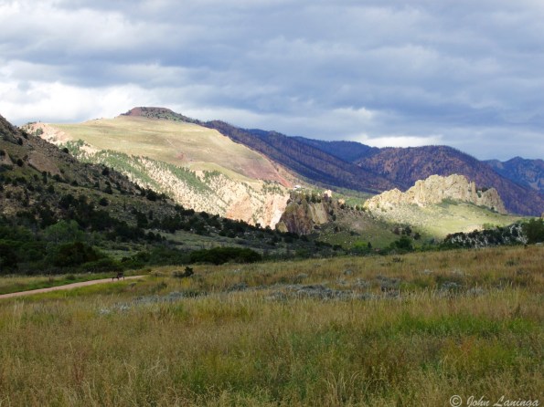 A little sunlight play on distant hills