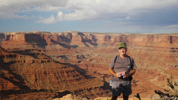 Les enjoying the canyon views