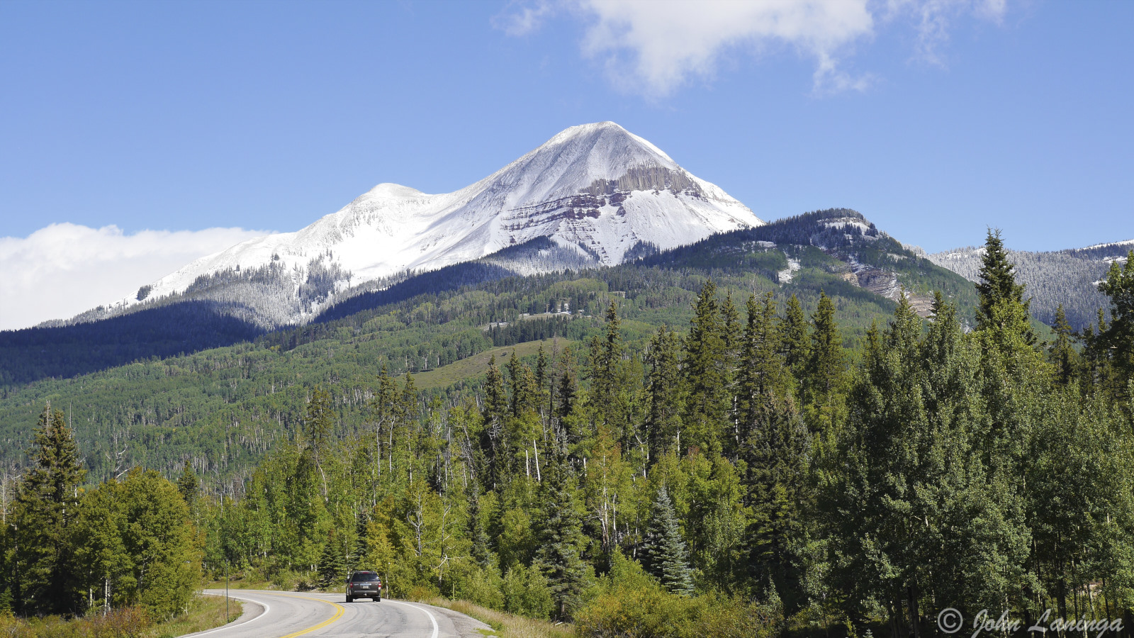 Mt. Engineer, where we hiked four days ago