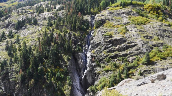 Quite a waterfall, right next to the road