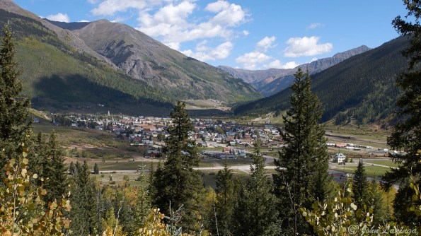  Looking down toSilverton from the road