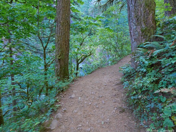 Don't look now, but that is a LONG way down on the left!