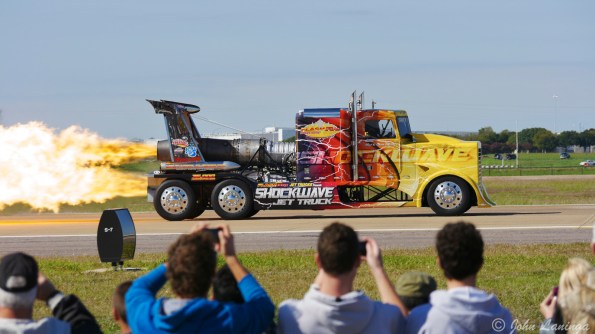 Lots of noise and speed