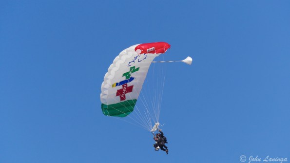 Several parachite demos were powerful