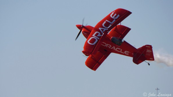 A low slow speed pass, on edge