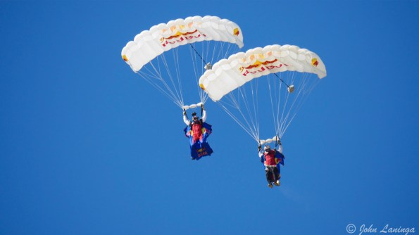 Two guys in flying suits