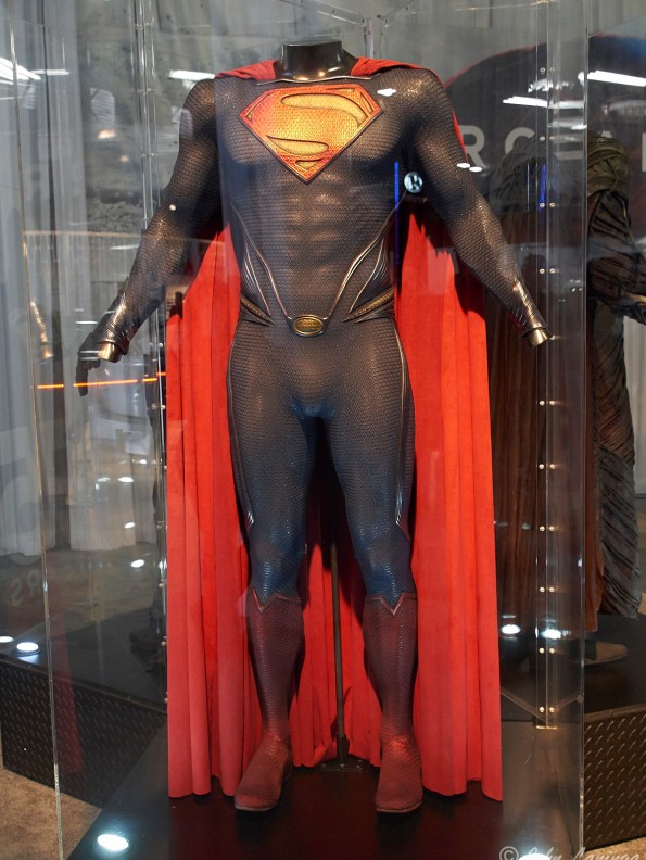 A Superman exhibit in the Car Show building