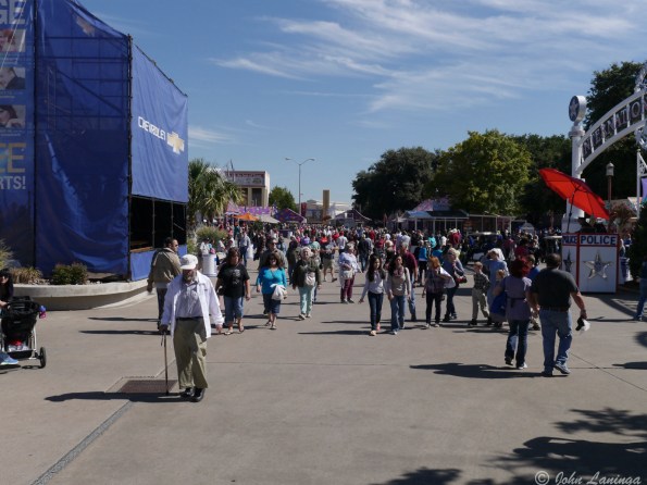 Lots of walking at the fair!