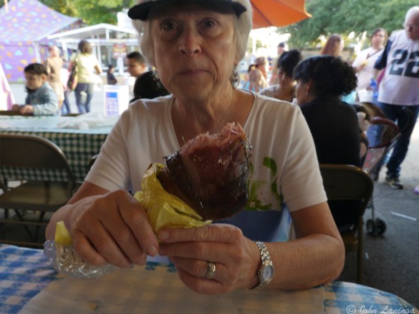 One of the main reasons to go -- Turkey Leg!