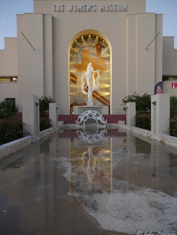 Quiet scene at the Women's Building