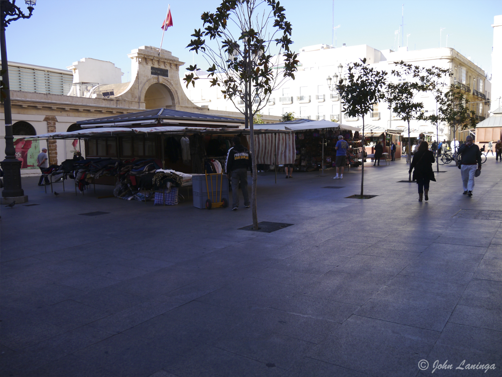The market in Cadiz