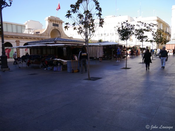 The market in Cadiz