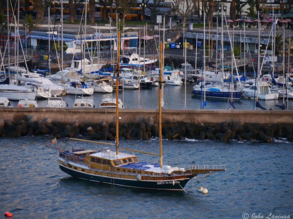 Some fine looking ships in the harbor