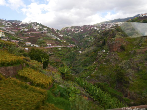 Everything is on a hill side