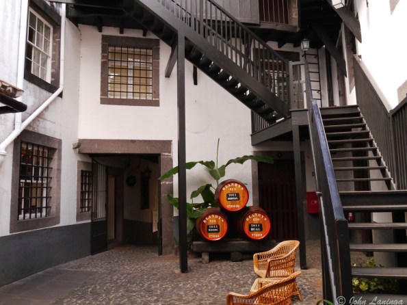 Inside the Madeira winery