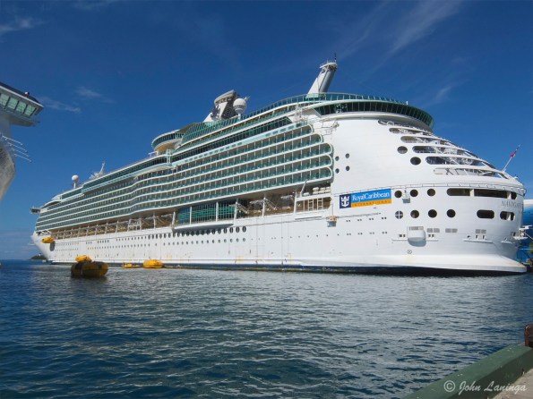 Our ship, doing life boat drills