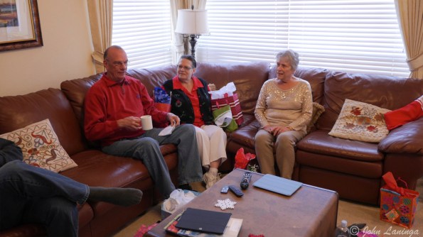 John, Val and Romola