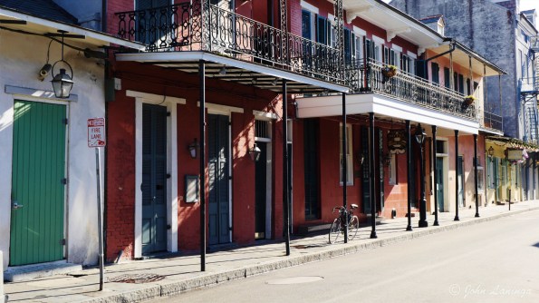 Bourbon Street balcony