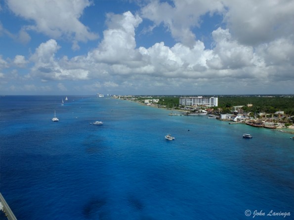 Beach scene in Cozumel